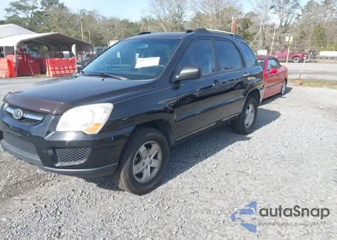 2009 Kia Sportage Lx V6 from USA, damaged, VIN KNDJF723697635411